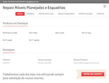 Tablet Screenshot of nepasi.com.br